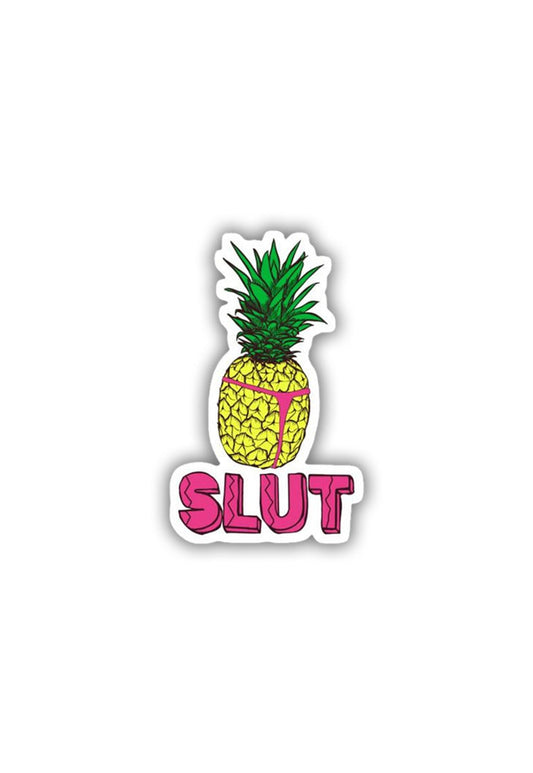 Pineapple - Slut Sticker