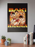 Unleashed Fury | Baki Hanma | Anime Poster