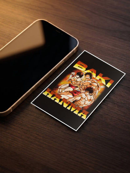 Unleashed Fury | Baki Hanma | Anime Poster