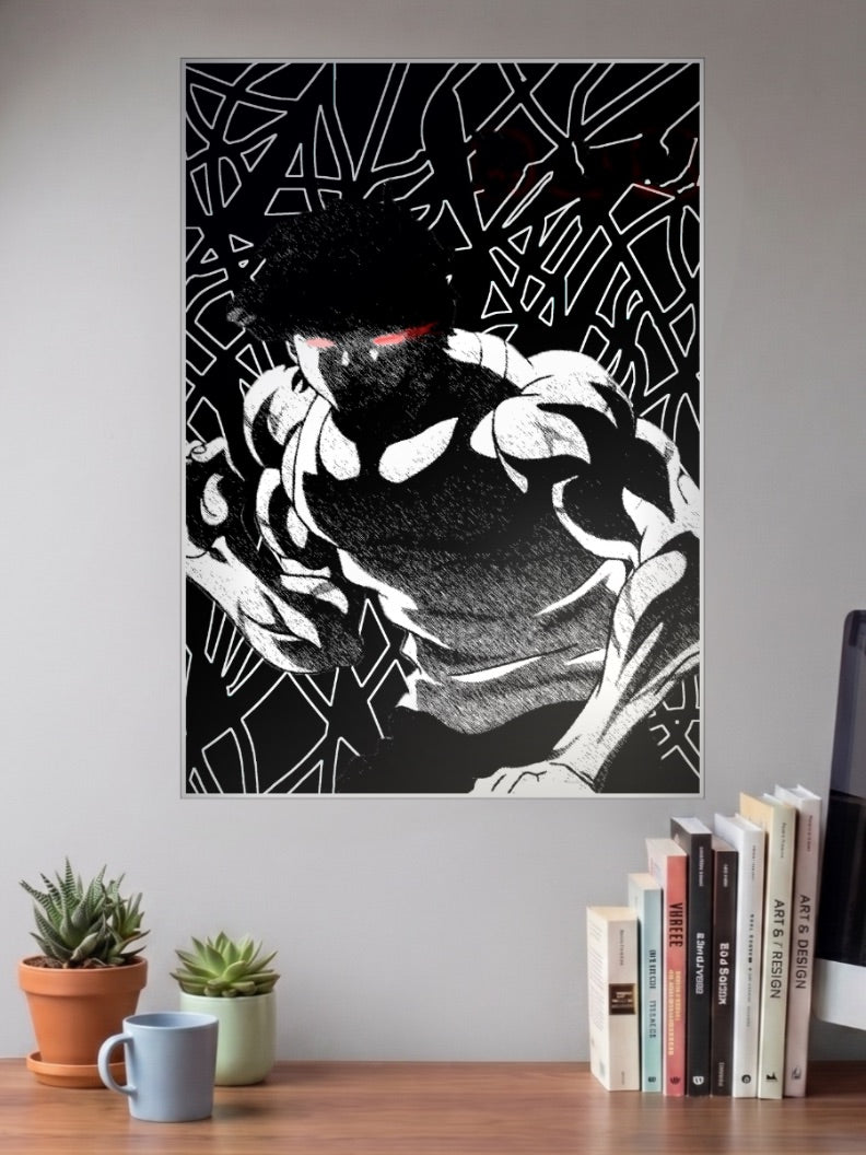 Baki Hanma Grappler Anime Poster