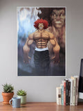 The Beast Unleashed | Yujiro Hanma | Anime Poster
