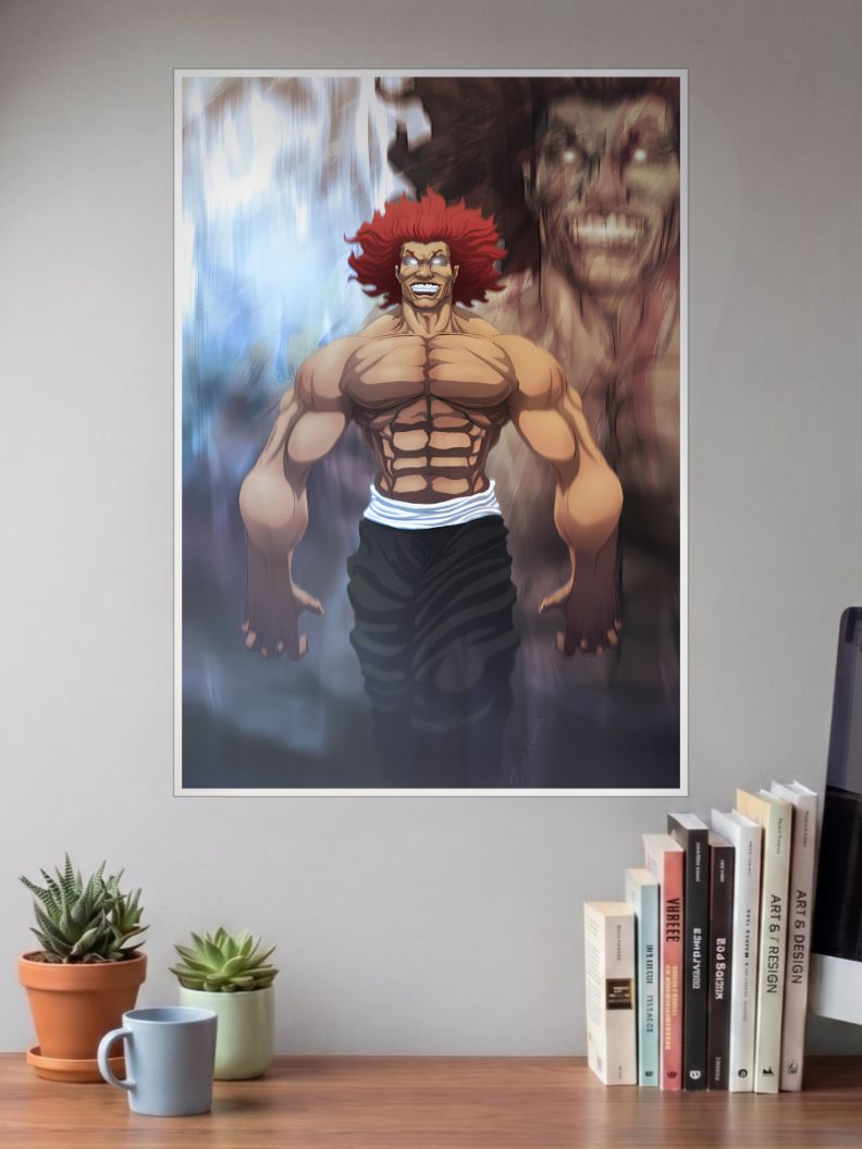 The Beast Unleashed | Yujiro Hanma | Anime Poster