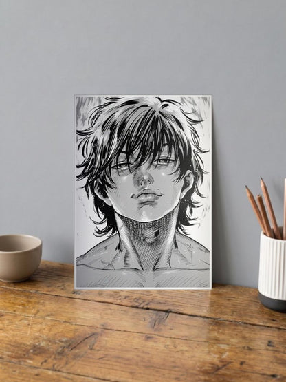 Fierce Fighter | Baki | Anime Poster