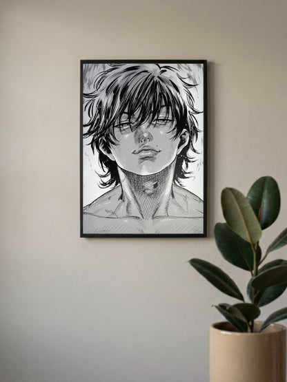 Fierce Fighter | Baki | Anime Poster