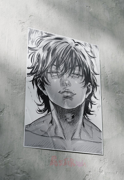 Fierce Fighter | Baki | Anime Poster