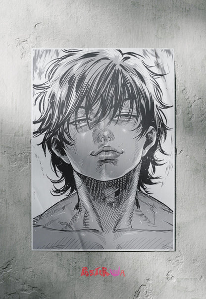 Fierce Fighter | Baki | Anime Poster