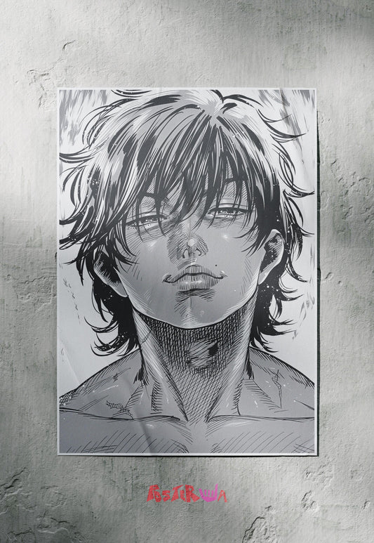 Fierce Fighter | Baki | Anime Poster