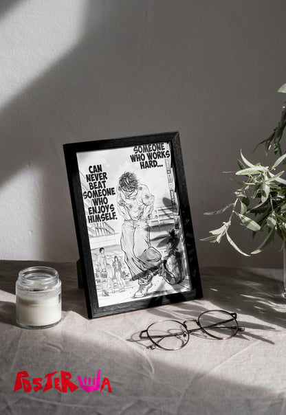 Unyielding Spirit | Baki | Quotes Poster