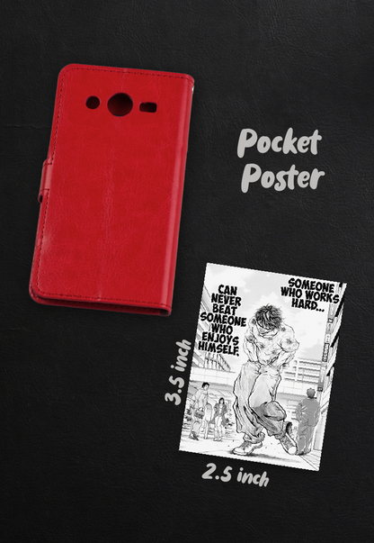 Unyielding Spirit | Baki | Quotes Poster