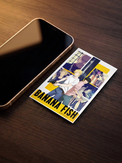 Ash Lynx Eiji Banana Fish Official Anime Poster