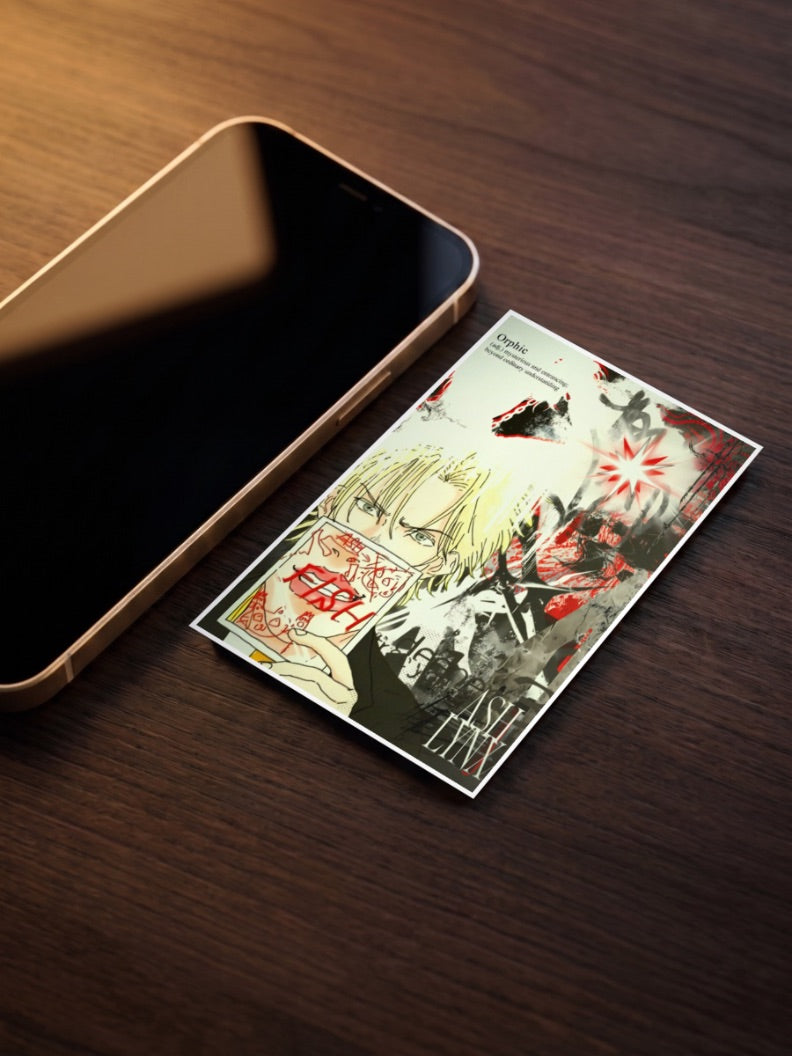 Ash Lynx Orphic Banana Fish Anime Poster