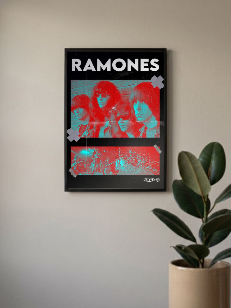 Punk Revolution | Ramones | Bands Poster