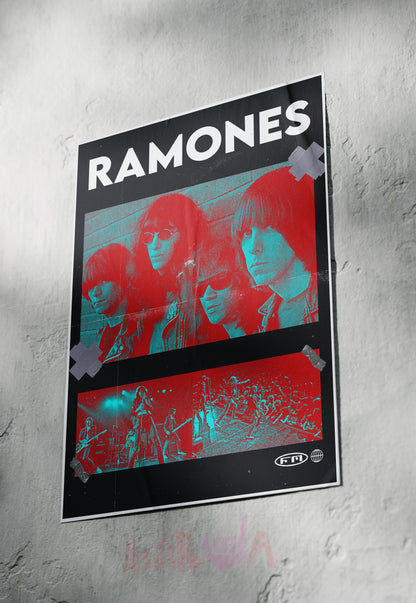 Punk Revolution | Ramones | Bands Poster