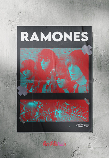 Punk Revolution | Ramones | Bands Poster