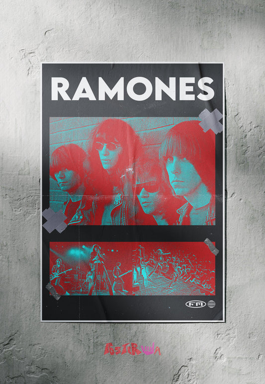 Punk Revolution | Ramones | Bands Poster