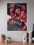 Michael B Jordan | Basketball Poster