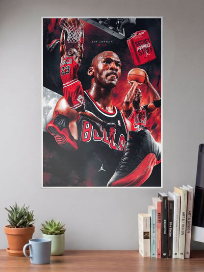 Michael B Jordan | Basketball Poster