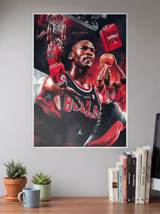 Michael B Jordan | Basketball Poster