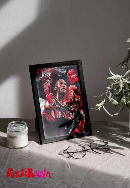 Michael B Jordan | Basketball Poster