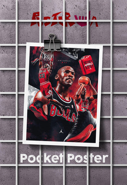 Michael B Jordan | Basketball Poster