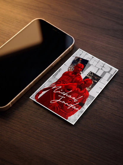 Michael Jordan Bulls 23 Basketball Poster