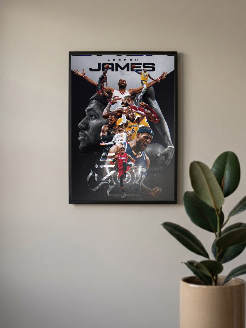 Lebron James Poster