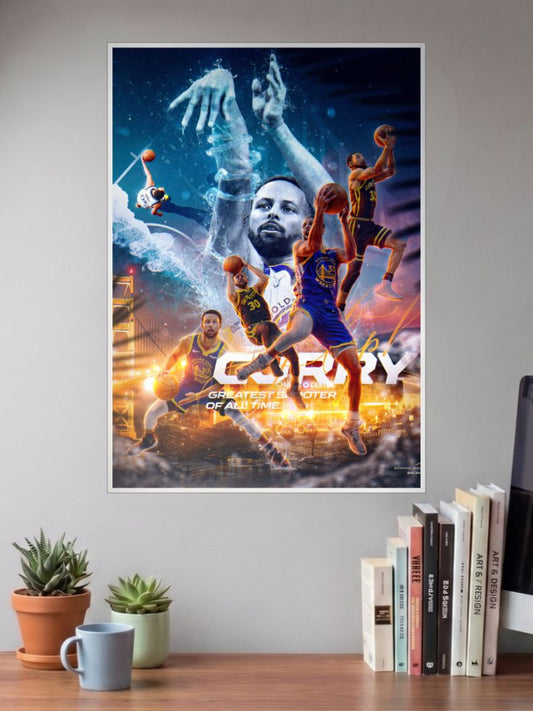 Splash Zone | Stephen Curry | Basketball Poster
