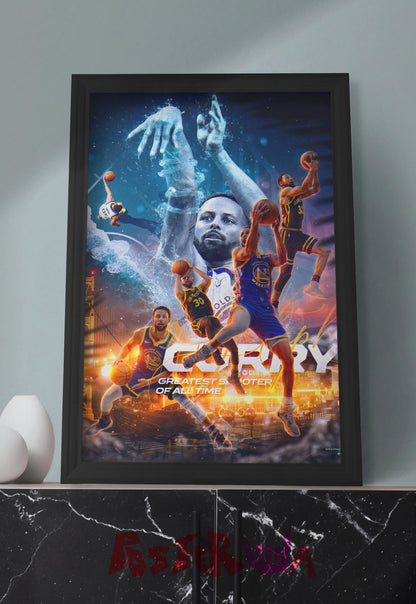 Splash Zone | Stephen Curry | Basketball Poster