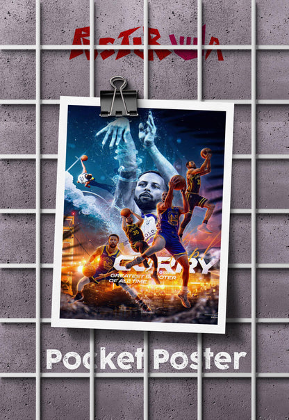 Splash Zone | Stephen Curry | Basketball Poster