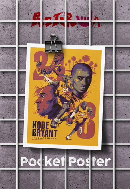 Mamba Mentality | Kobe Bryant | Basketball Poster