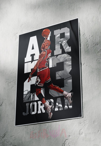 Sky High | Jordan | Basketball Poster