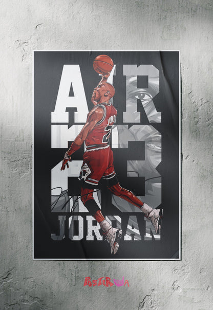 Sky High | Jordan | Basketball Poster