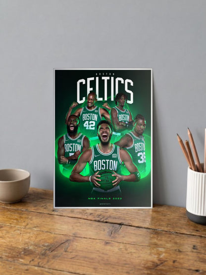 Green Giants | Celtics | Basketball Poster
