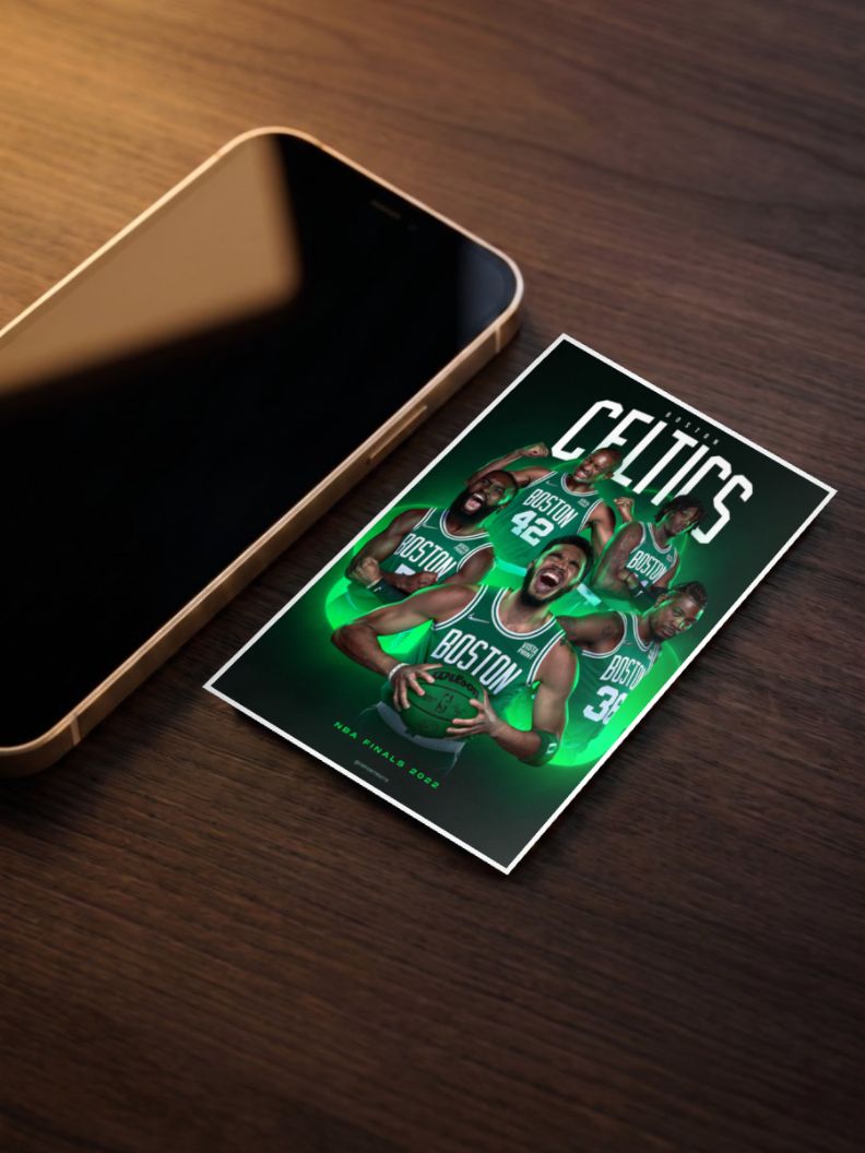 Green Giants | Celtics | Basketball Poster