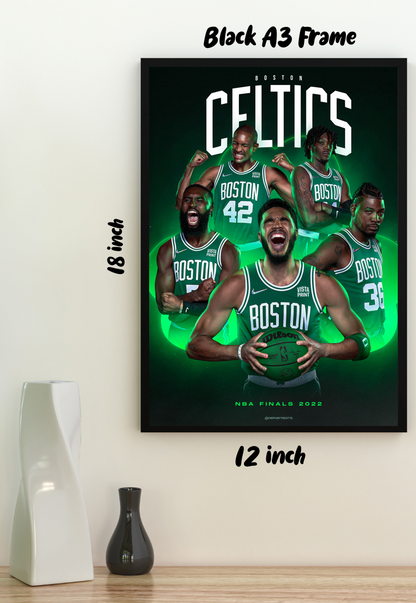 Green Giants | Celtics | Basketball Poster