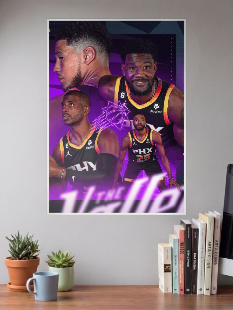 Rising Flames | Phoenix | Basketball Poster
