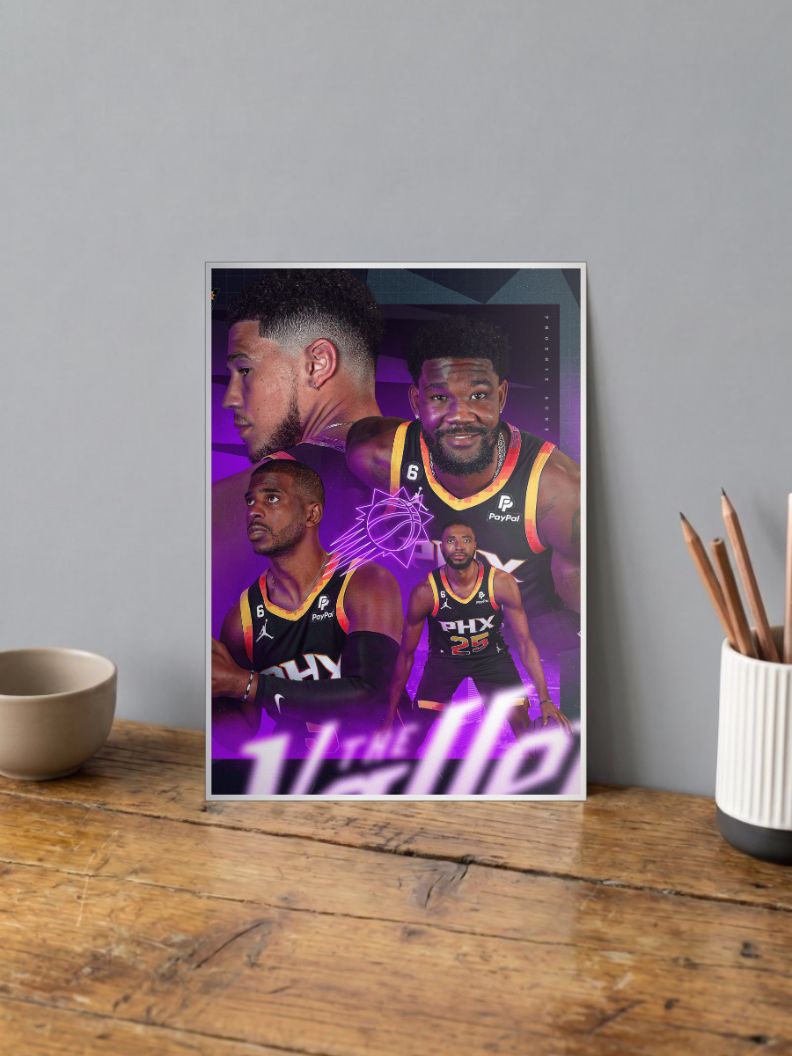 Rising Flames | Phoenix | Basketball Poster
