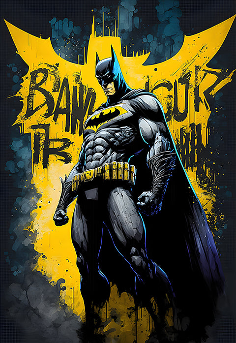 Comic Batman Poster