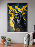 Urban Knight | Batman | Abstract Poster