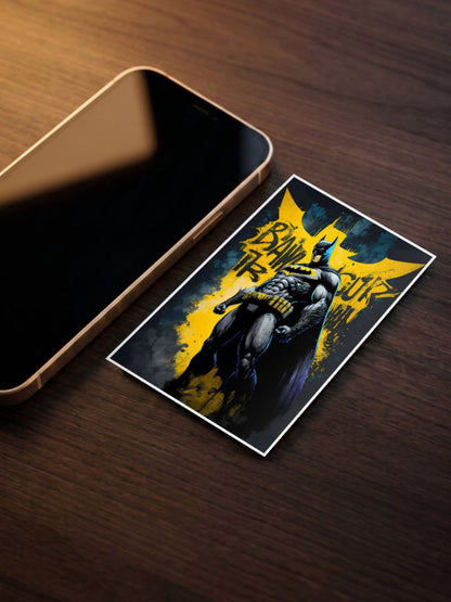 Urban Knight | Batman | Abstract Poster