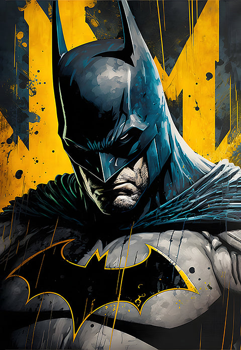 The Masked Vigilante: Batman Poster