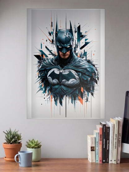 Batman Geometric Shards DC Poster
