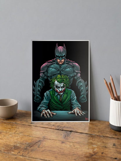 Dark Knight's Nemesis | Batman | Comic Book Poster
