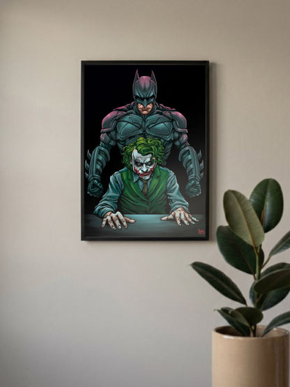 Dark Knight's Nemesis | Batman | Comic Book Poster