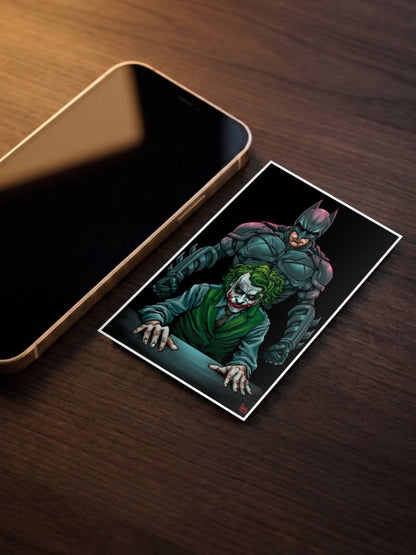 Dark Knight's Nemesis | Batman | Comic Book Poster