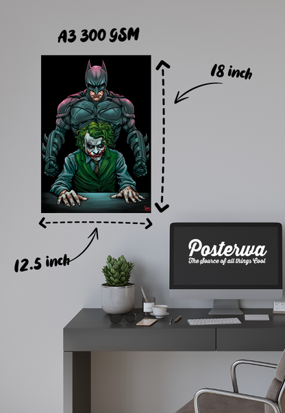 Dark Knight's Nemesis | Batman | Comic Book Poster
