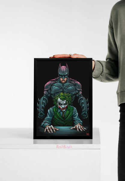 Dark Knight's Nemesis | Batman | Comic Book Poster