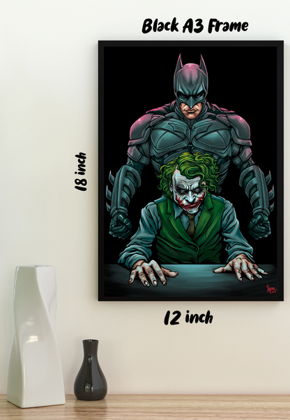 Dark Knight's Nemesis | Batman | Comic Book Poster