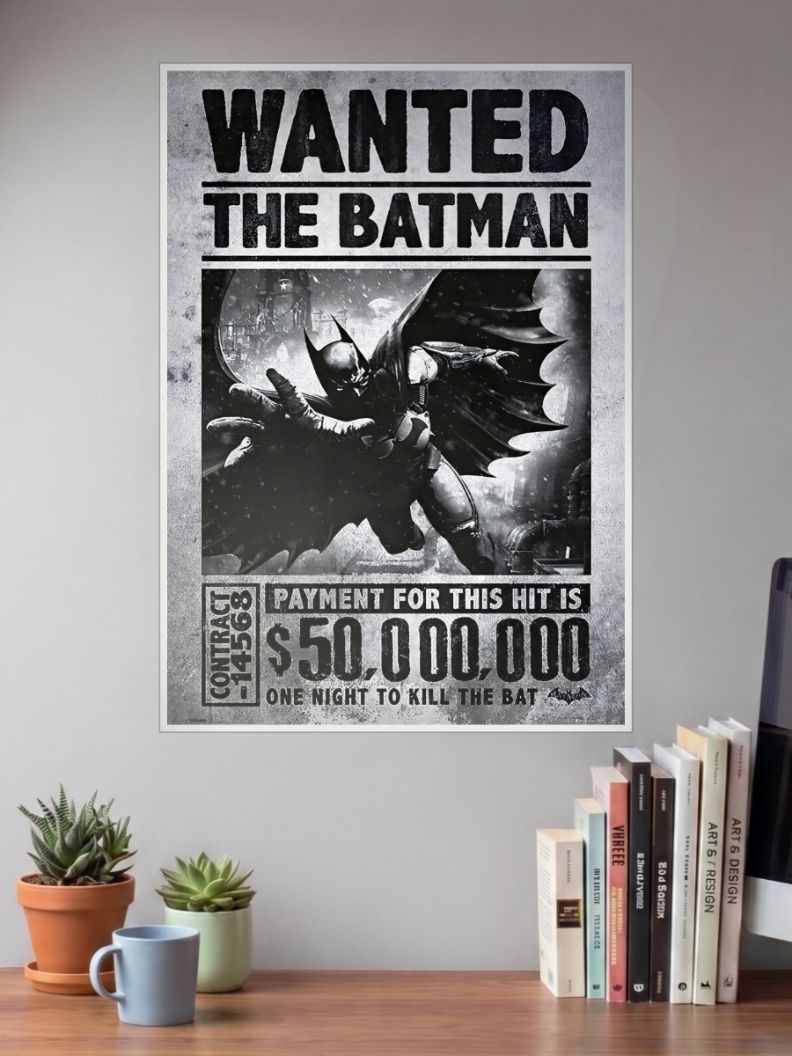 Gotham's Vigilante | Batman | DC Poster