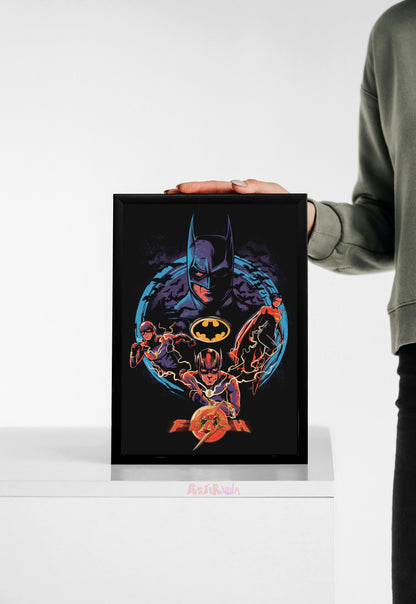 Speed of Shadows | DC | Action Movie Poster